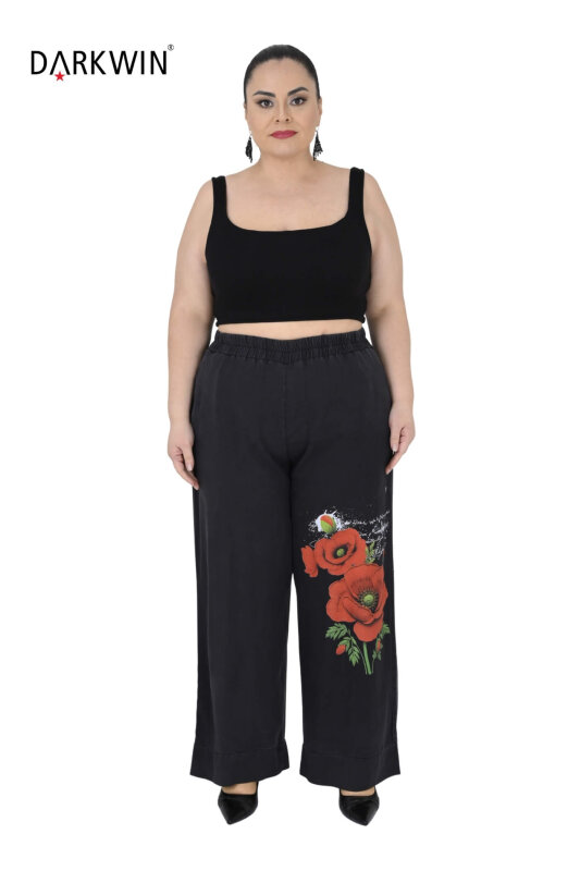 3483 LA VELINA MONT-PANTOLON SIYAH - 4