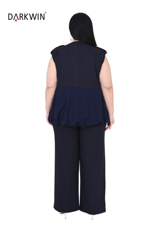 3506 LA VELINA YELEK-PANTOLON LACIVERT - 3