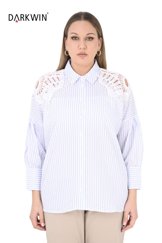 3507 LA VELINA GÖMLEK BEYAZ - LA VELINA