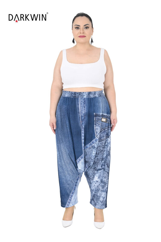 3525 LA VELINA MONT-PANTOLON MAVI - 4