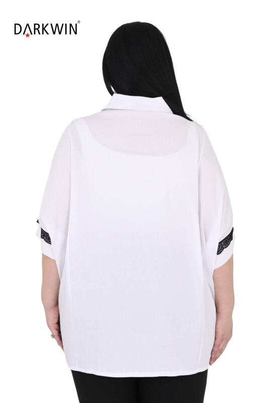 3541 LA VELINA GÖMLEK EKRU - 3