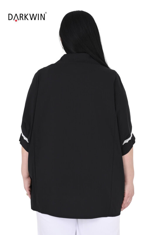 3541 LA VELINA GÖMLEK SIYAH - 3