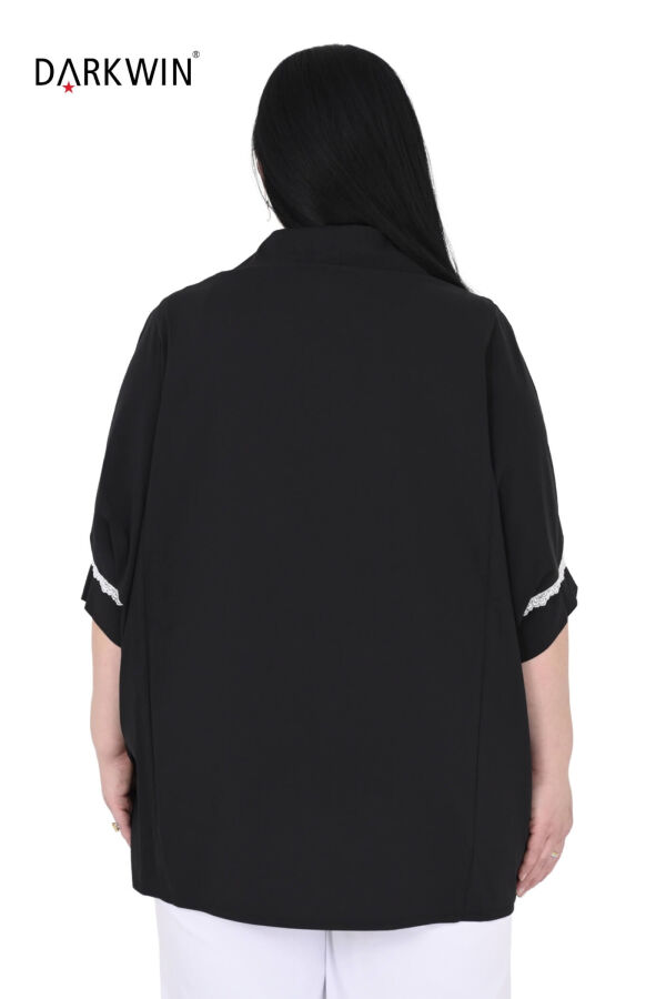 3541 LA VELINA GÖMLEK SIYAH - 3