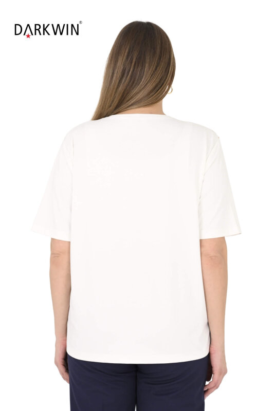 3544 LA VELINA BLUZ EKRU - 3