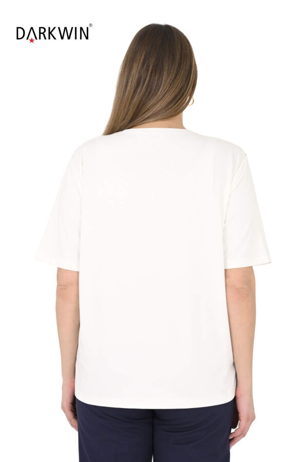 3544 LA VELINA BLUZ EKRU - 3