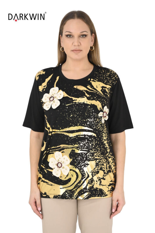 3544 LA VELINA BLUZ SIYAH - LA VELINA