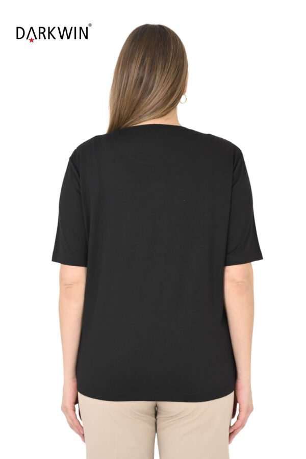 3544 LA VELINA BLUZ SIYAH - 3