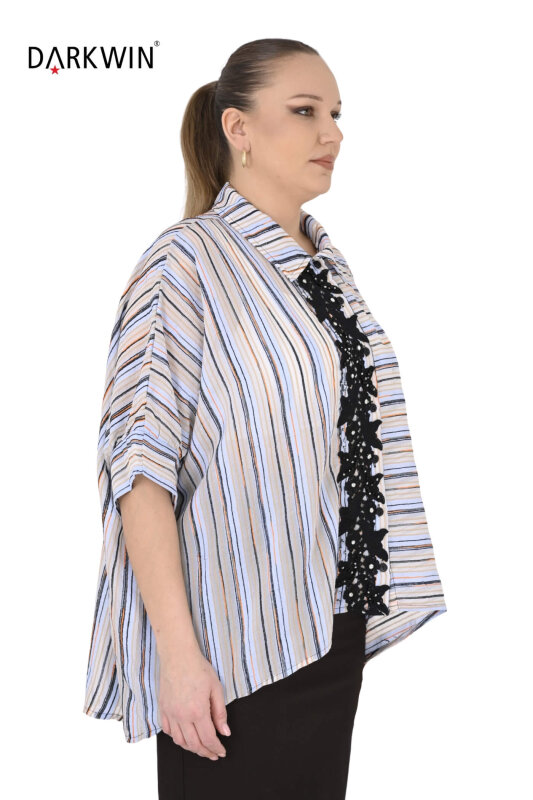 3578 LA VELINA GÖMLEK MAVI - LA VELINA (1)