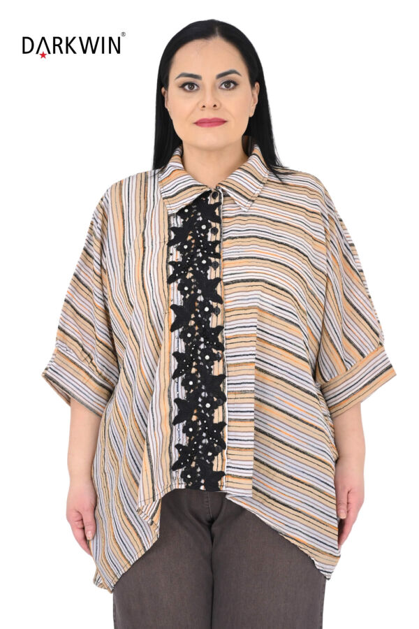 3578 LA VELINA GÖMLEK VIZON - 1