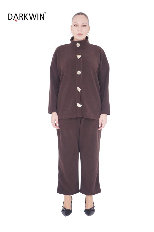 3707-7 DARKWIN CEKET-PANTOLON KAHVE - 2