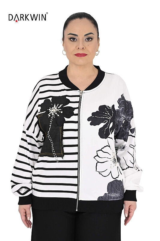 3708 LA VELINA BLUZ SIYAH - LA VELINA