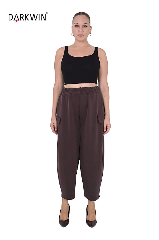 3710-7 M.LONGA BLUZ-PANTOLON KAHVE - 4