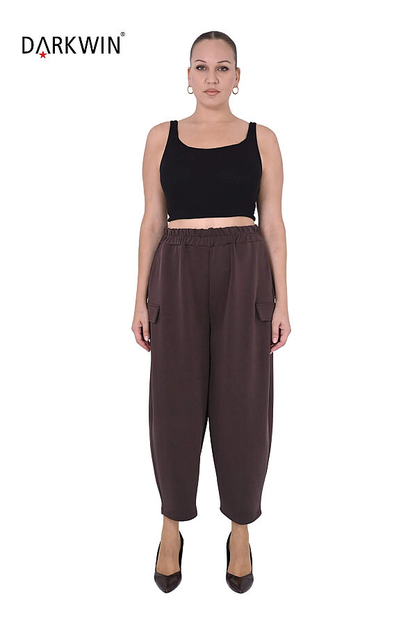 3710-7 M.LONGA BLUZ-PANTOLON KAHVE - 4