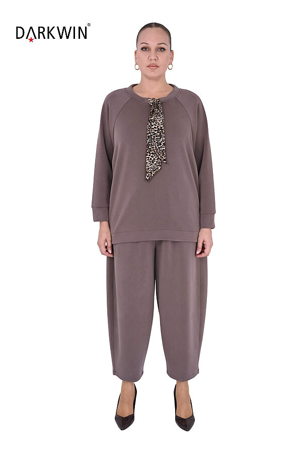3710-8 M.LONGA BLUZ-PANTOLON VIZON - 1