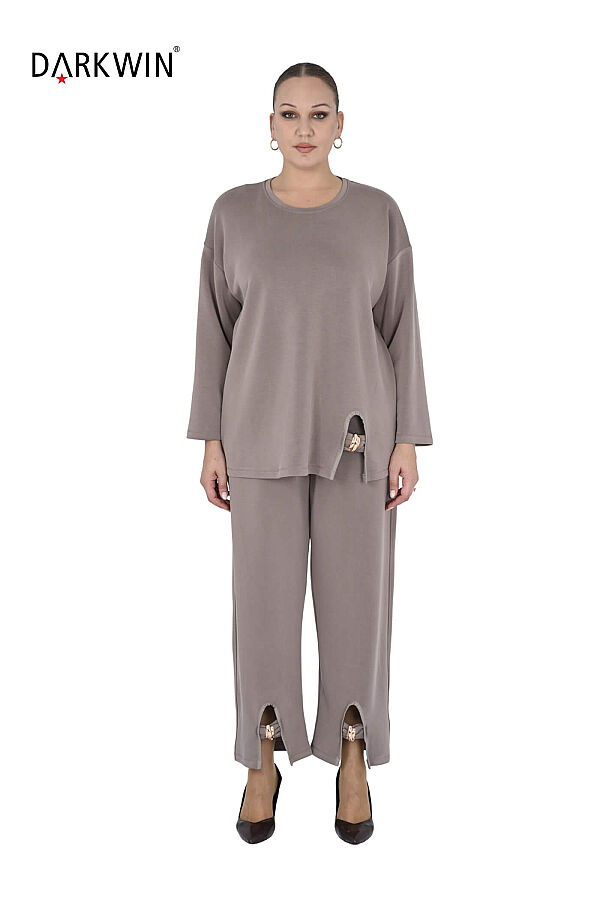 3715-8 M.LONGA BLUZ-PANTOLON VIZON - 1