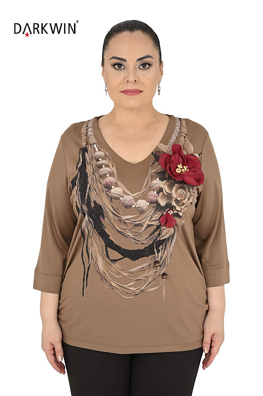 3750 LA VELINA BLUZ VIZON - 1