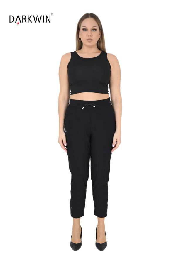 3751 MOTIVATION PANTOLON SIYAH - 1