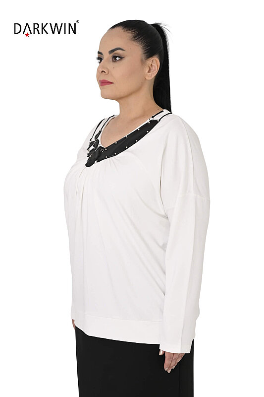 3782 LA VELINA BLUZ EKRU - LA VELINA (1)