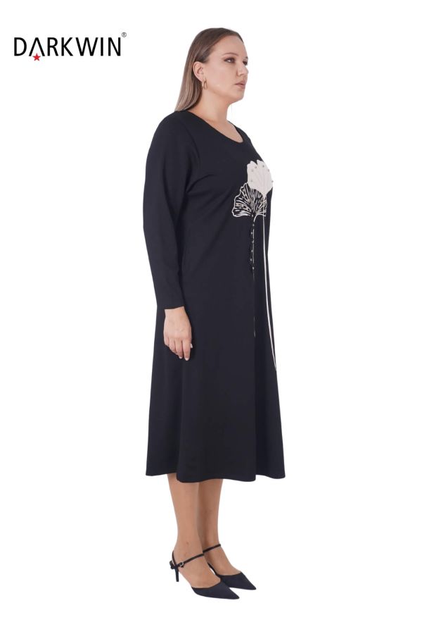 3804 DARKWIN ELBİSE SIYAH - 2