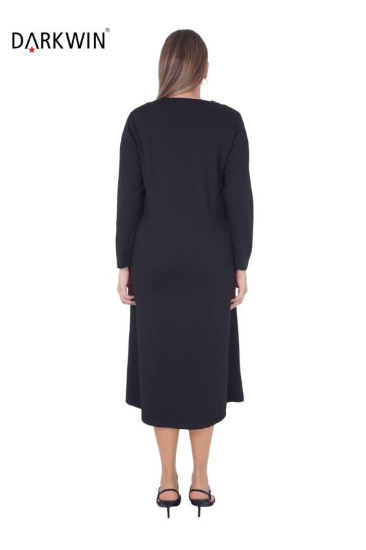 3804 DARKWIN ELBİSE SIYAH - 3