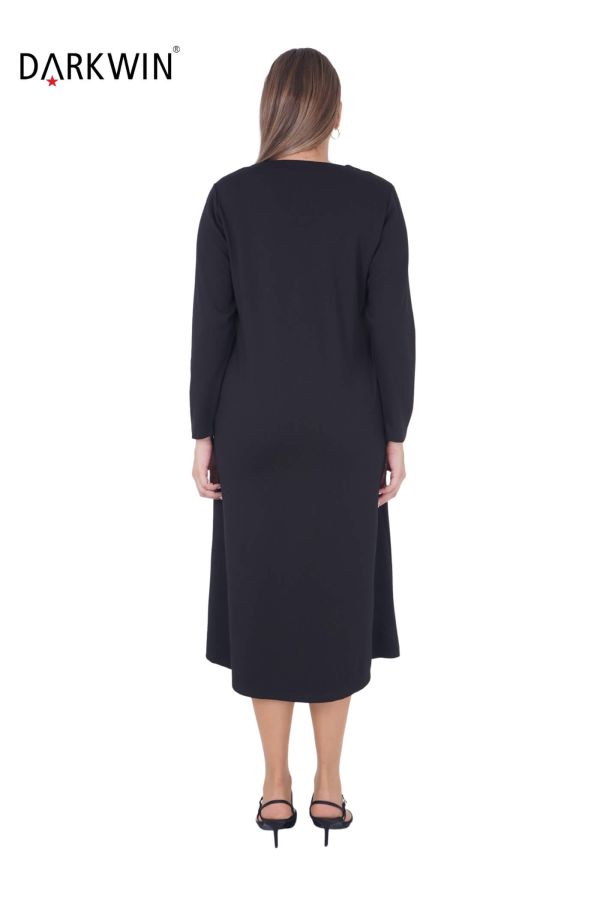 3804 DARKWIN ELBİSE SIYAH - 3