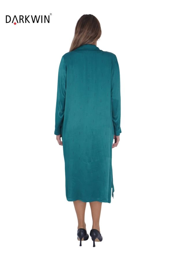 3805-4 DARKWIN ELBİSE YESIL - 3
