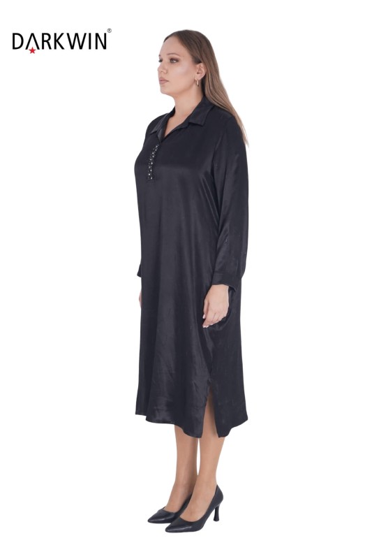 3805 DARKWIN ELBİSE SIYAH - DARKWIN (1)