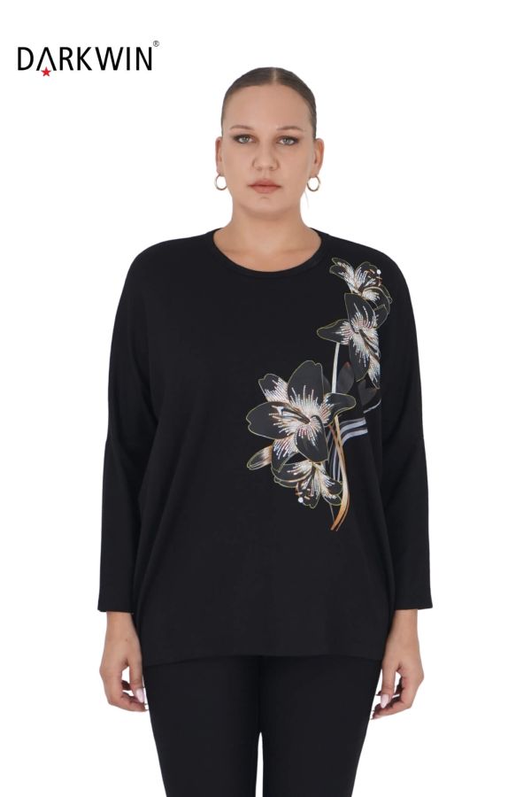 3806-1 DARKWIN BLUZ SIYAH - 1