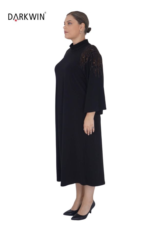 3806 DARKWIN ELBİSE SIYAH - 2