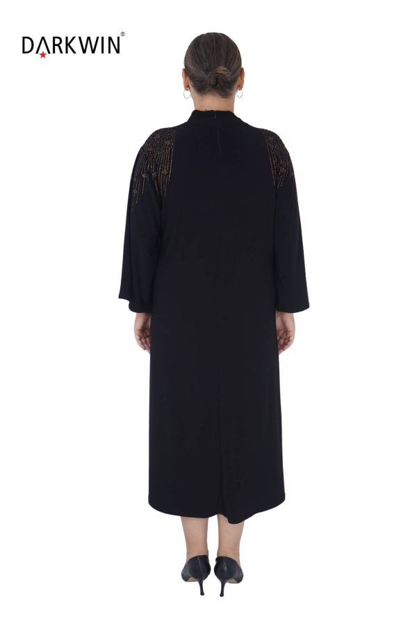 3806 DARKWIN ELBİSE SIYAH - 3