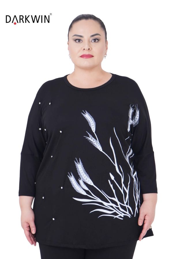 3808-1 DARKWIN BLUZ SIYAH - 1