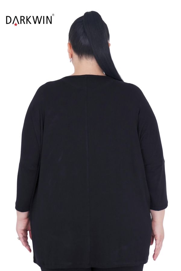 3808-1 DARKWIN BLUZ SIYAH - 3