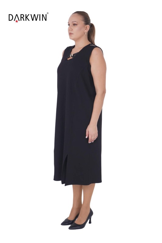 3809 DARKWIN ELBİSE SIYAH - DARKWIN (1)