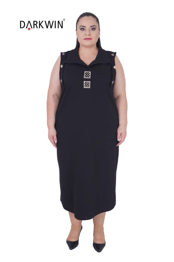 3810 DARKWIN ELBİSE SIYAH - 1