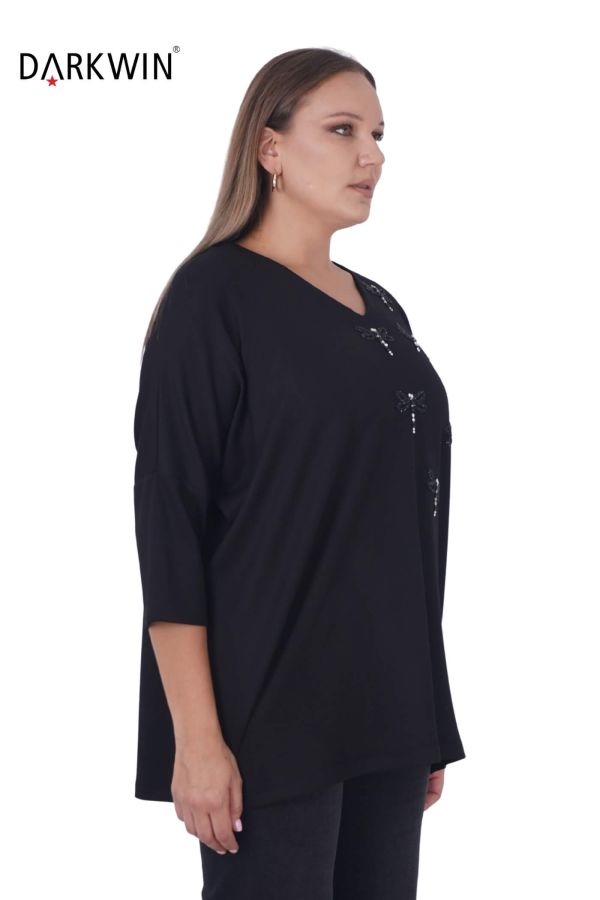 3814-1 DARKWIN BLUZ SIYAH - 2