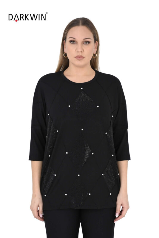 3900-1 DARKWIN TUNİK SIYAH - DARKWIN