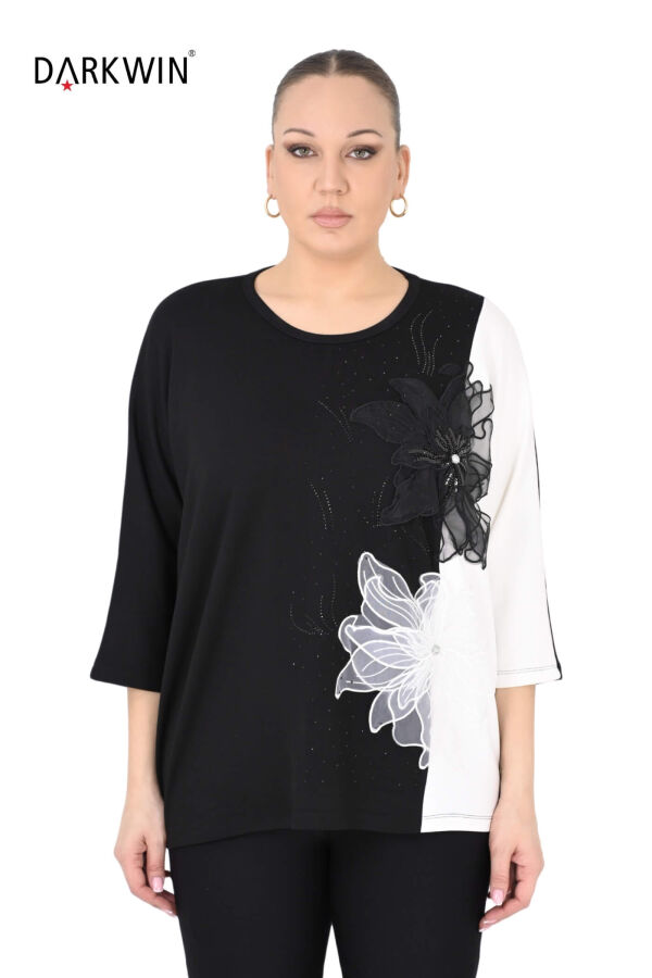 3902-1 DARKWIN BLUZ SIYAH - 1