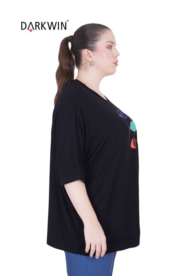 3907-1 DARKWIN BLUZ SIYAH - 5