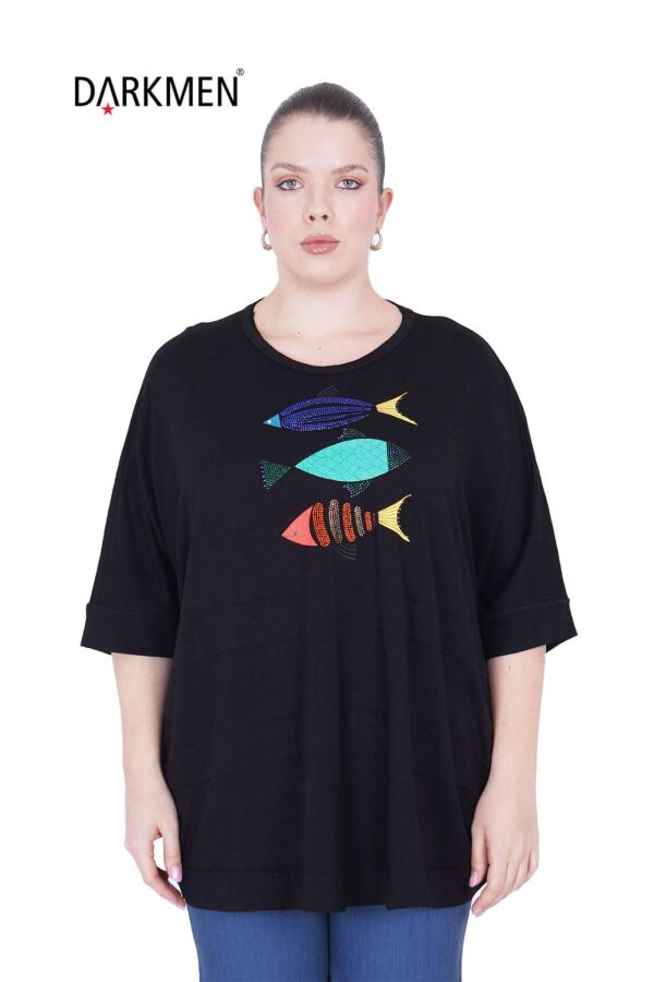 3907-1 DARKWIN BLUZ SIYAH - 2