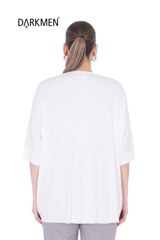 3907-2 DARKWIN BLUZ BEYAZ - 6