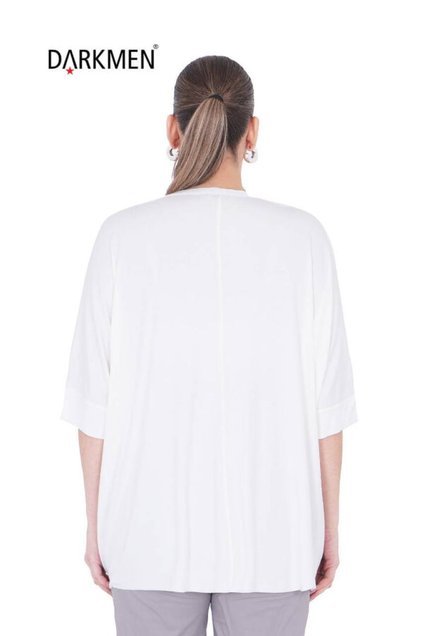 3907-2 DARKWIN BLUZ BEYAZ - 6