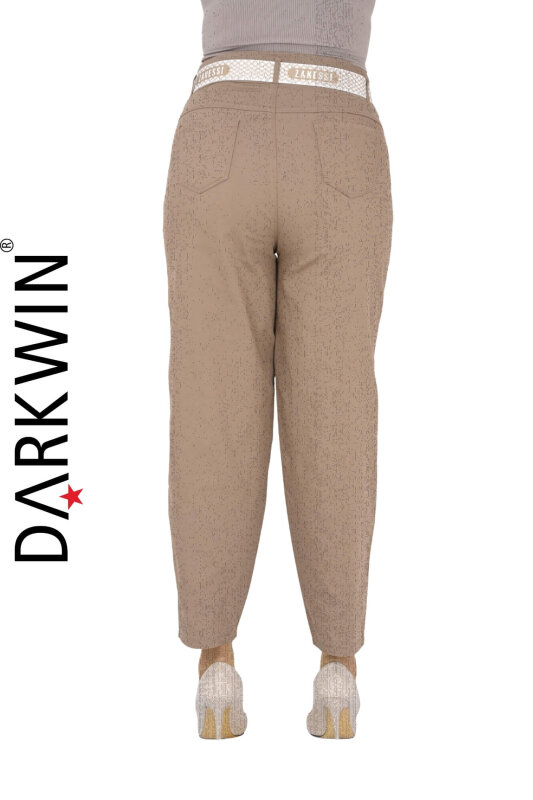 42351 ZANESSI PANTOLON KAHVE - 4