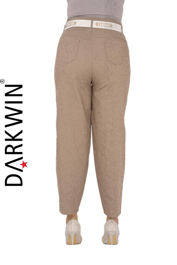 42351 ZANESSI PANTOLON KAHVE - 4