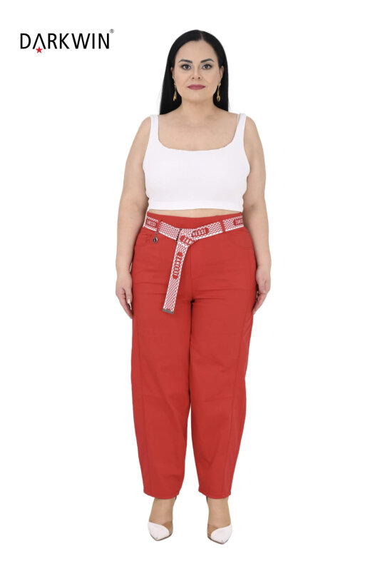 42351 ZANESSI PANTOLON KIRMIZI - ZANESSI (1)