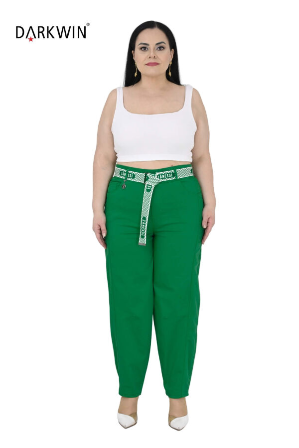 42351 ZANESSI PANTOLON YESIL - 1