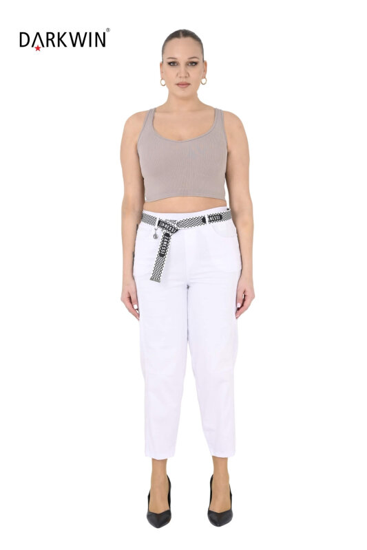 43351 ZANESSI PANTOLON BEYAZ - ZANESSI