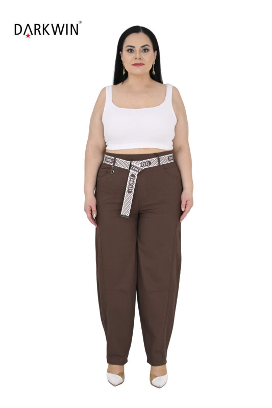 43351 ZANESSI PANTOLON KAHVE - ZANESSI