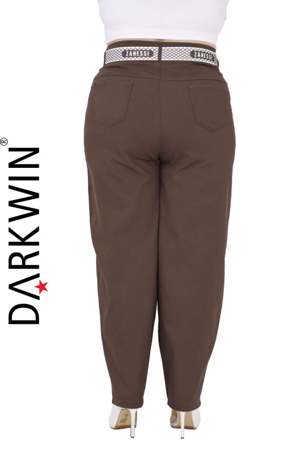 43351 ZANESSI PANTOLON KAHVE - 4