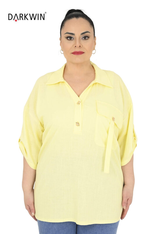 4408-6 DARKWIN BLUZ SARI - DARKWIN