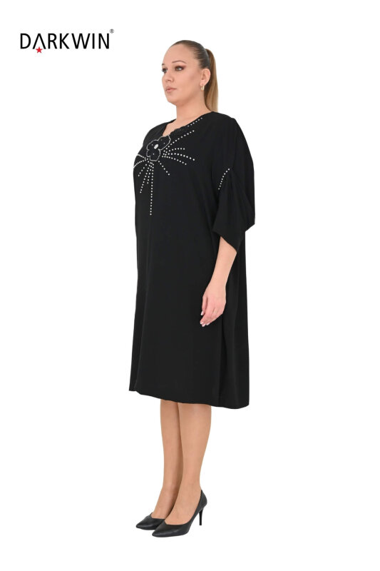 4801 DARKWIN ELBİSE SIYAH - DARKWIN (1)